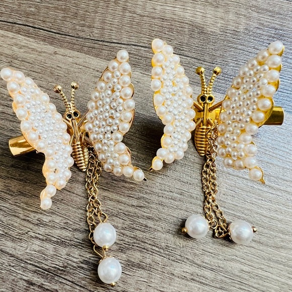 90s butterfly clips moving wings - Picture 3 of 3